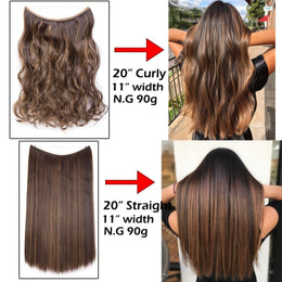 KissICON Kissicon Hair Extensions Hidden Wire Secure