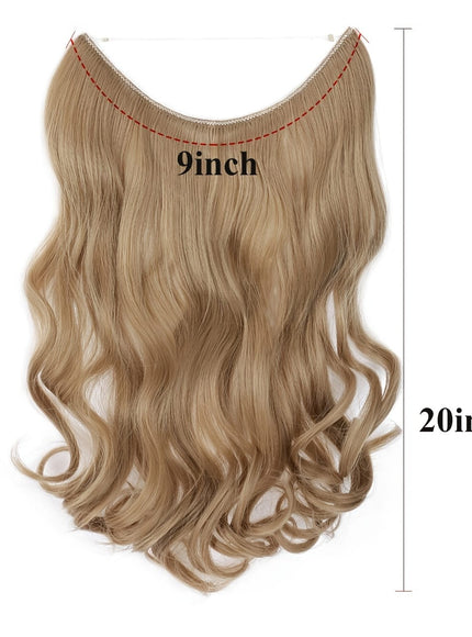 KissICON Kissicon Hair Extensions Hidden Wire Secure