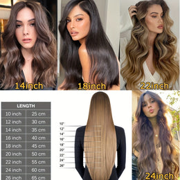 KissICON KissIcon Hair Tape In Extensions 20pcs - Seamless