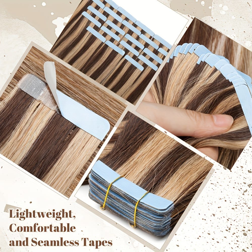 KissICON KissIcon Hair Tape In Extensions 20pcs - Seamless