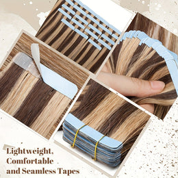 KissICON KissIcon Hair Tape In Extensions 20pcs - Seamless