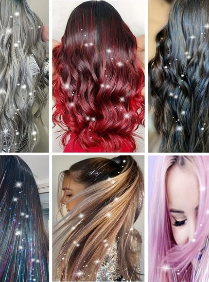 KissICON KissIcon Hair Tinsel Clip In Extensions - Heat