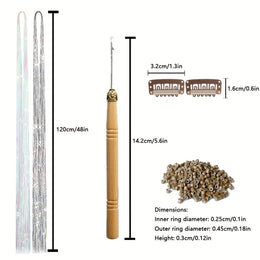 KissICON Kissicon Hair Tinsel Kit Heat Resistant
