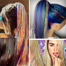 KissICON Kissicon Hair Tinsel Kit Heat Resistant