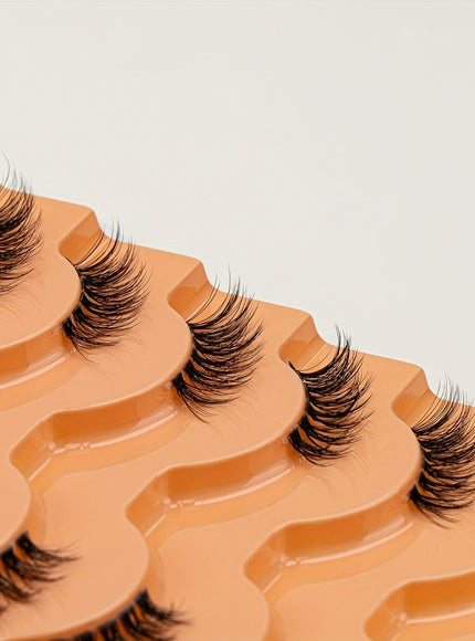 KissICON KissIcon Half Eye Lashes 14 Pairs Slender Fluffy