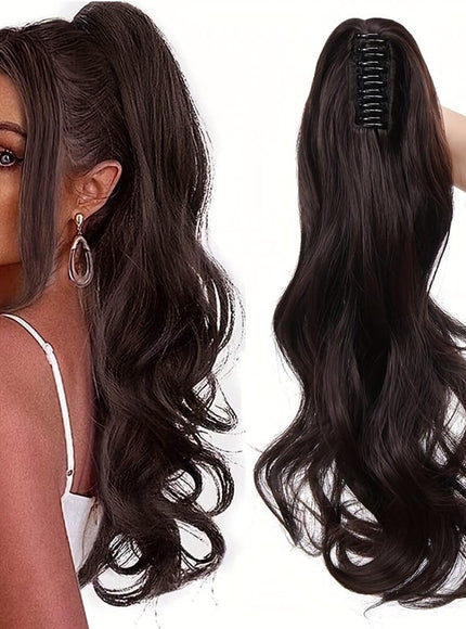KissICON KissIcon Halloween Claw Clip Ponytail Extension Long Wavy