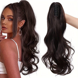 KissICON KissIcon Halloween Claw Clip Ponytail Extension Long Wavy