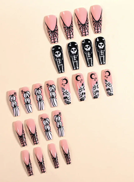 KissICON KissIcon Halloween Ghost Pumpkin Spider False Nails -