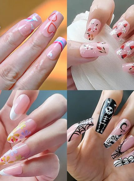 KissICON KissIcon Halloween Ghost Pumpkin Spider False Nails -