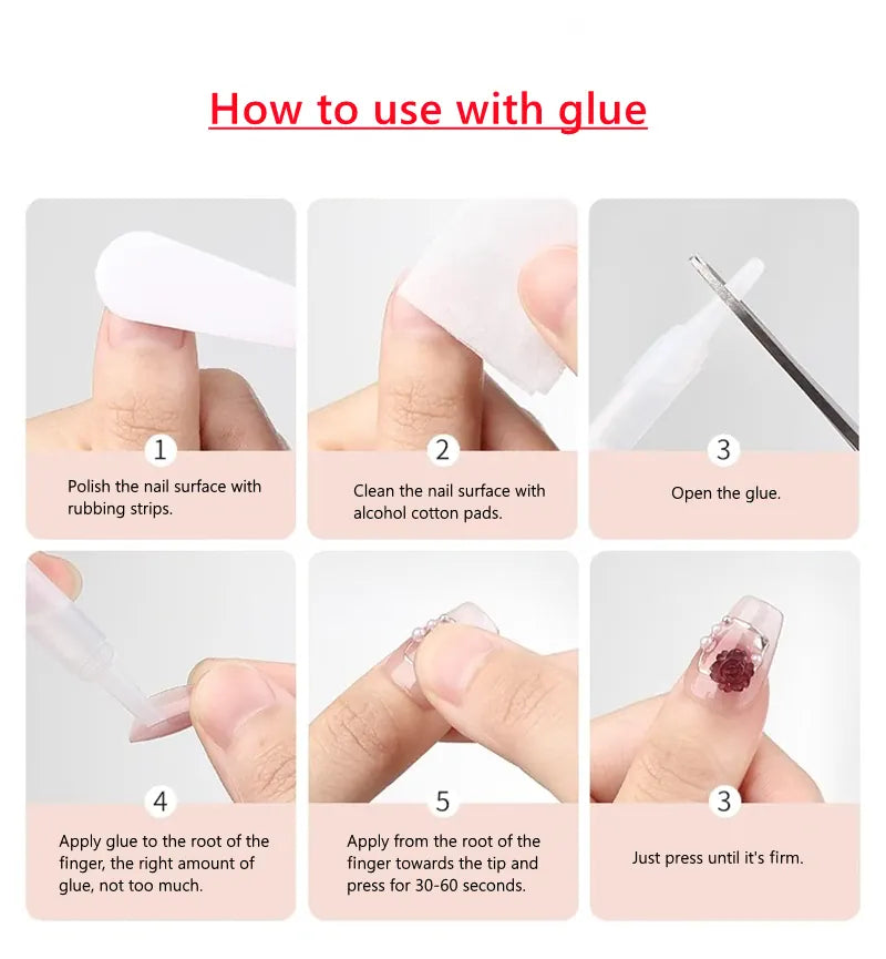 KissICON KissIcon Handmade False Nails Press On Acrylic -