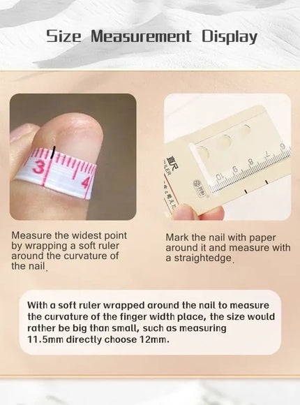 KissICON KissIcon Handmade False Nails Press On Acrylic -