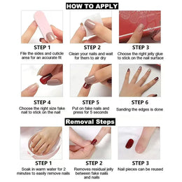 KissICON KissIcon Handmade Press On Nails - Nude Square