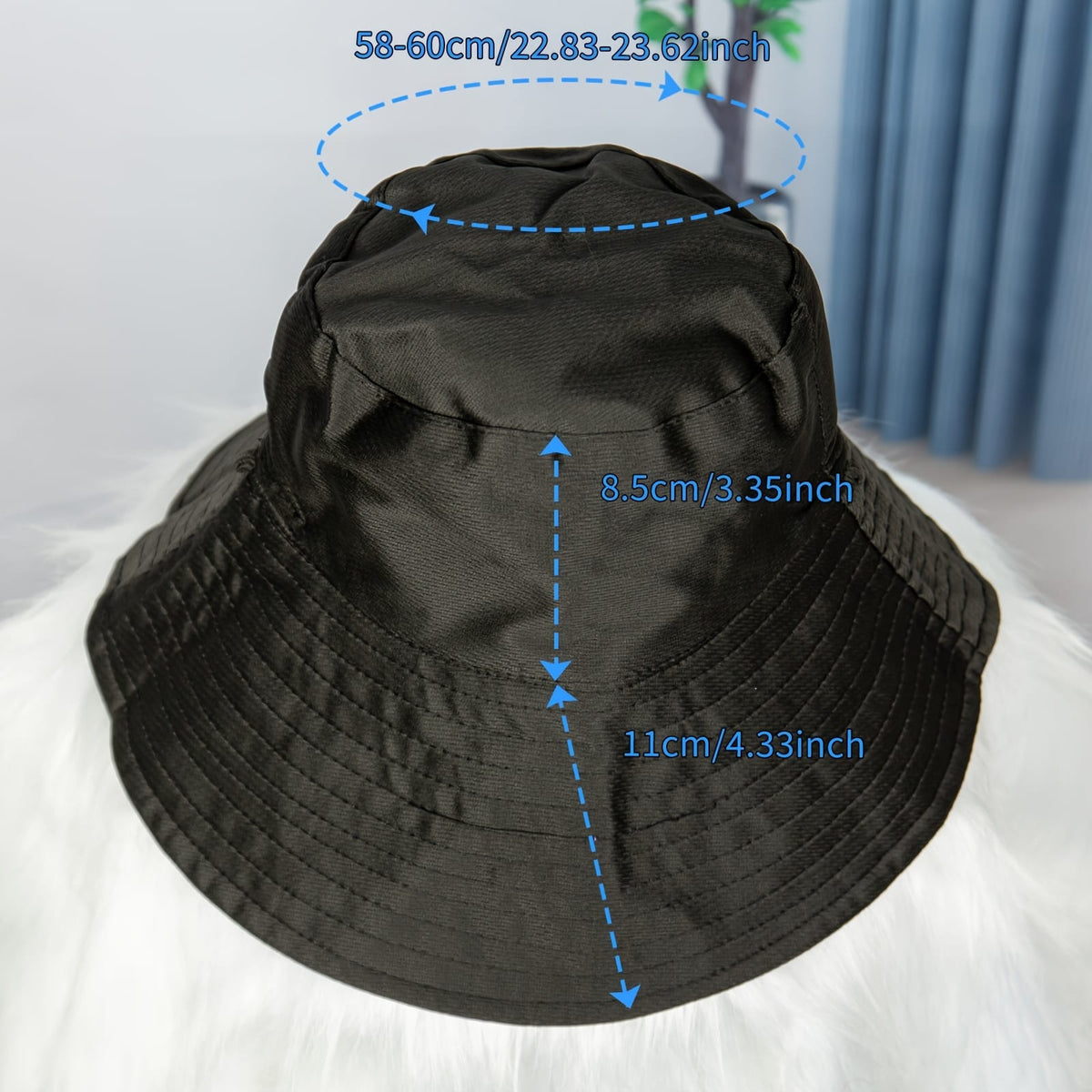KissICON Kissicon Hat Wig Long Curly Heat