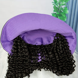 KissICON Kissicon Hat Wig Long Curly Heat