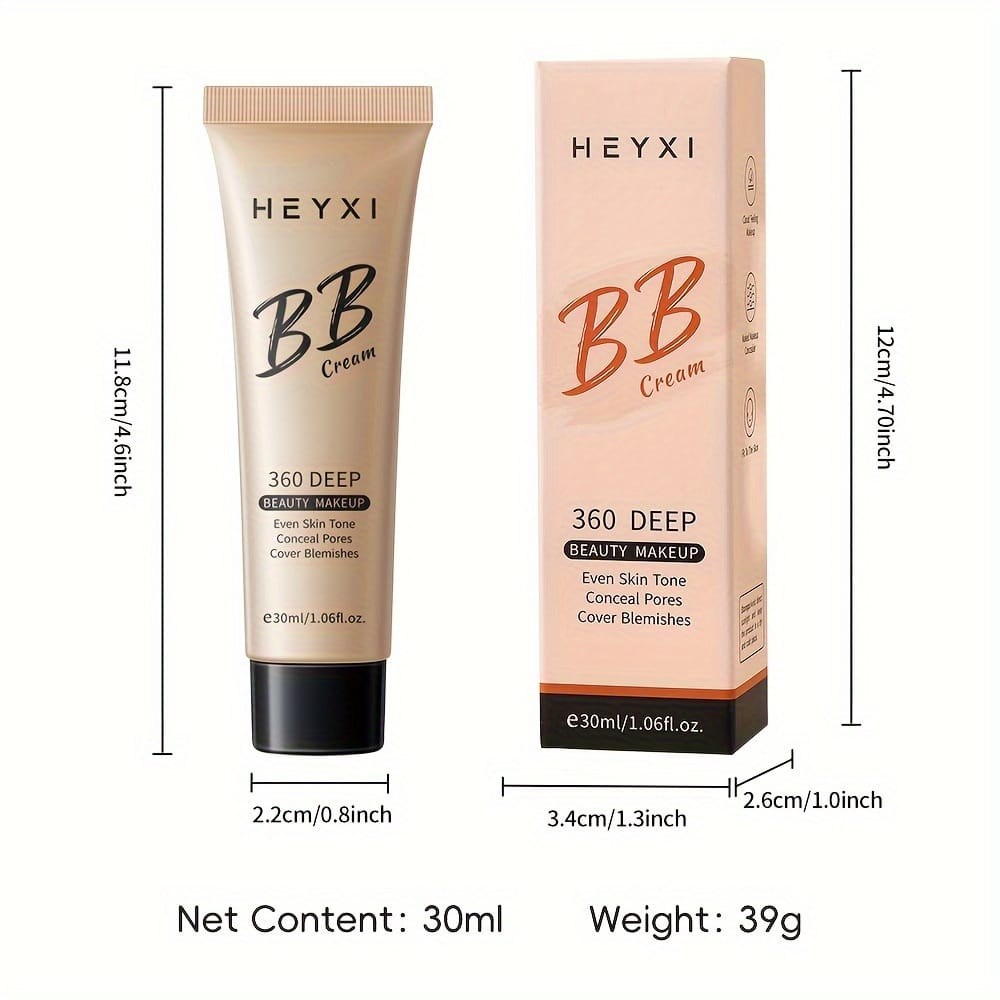 jkthpu-45 KissIcon HEYXI Flawless Foundation - Waterproof Coverage