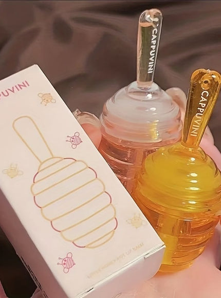 KissICON KissIcon Honey Jar Lip Oil Peach Flavor -