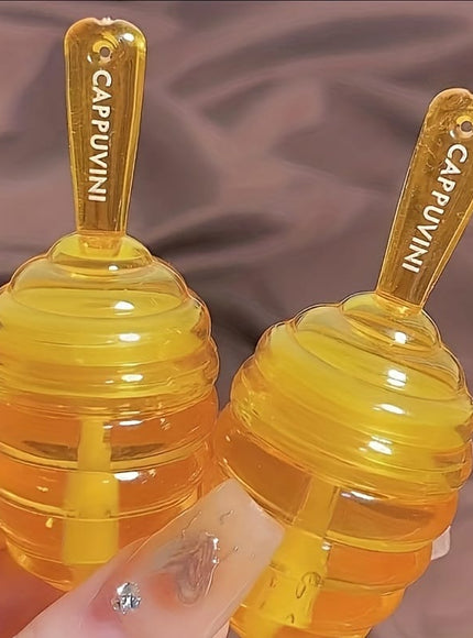 KissICON KissIcon Honey Jar Lip Oil Peach Flavor -