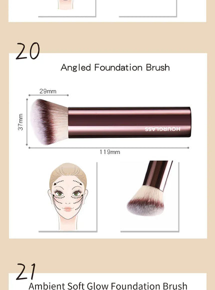 KissICON KissIcon Hourglass Retractable Makeup Brush - All In