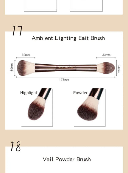 KissICON KissIcon Hourglass Retractable Makeup Brush - All In