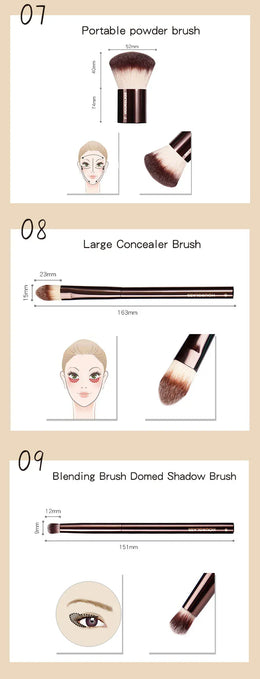 KissICON KissIcon Hourglass Retractable Makeup Brush - All In