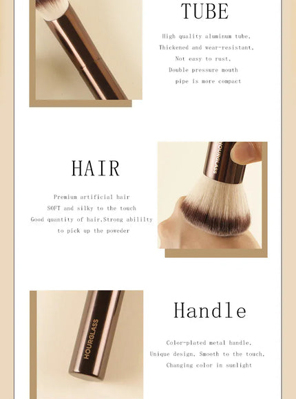 KissICON KissIcon Hourglass Retractable Makeup Brush - All In