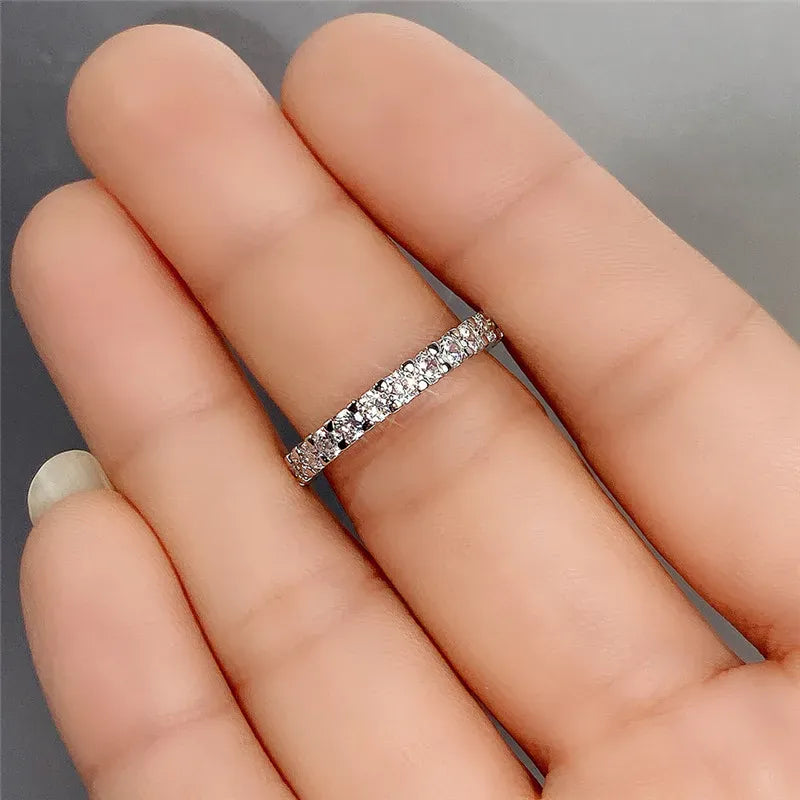 KissICON Kissicon Huitan CZ Promise Ring – Delicate Low Key