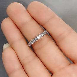 KissICON Kissicon Huitan CZ Promise Ring – Delicate Low Key