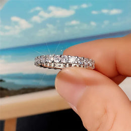 KissICON Kissicon Huitan CZ Promise Ring – Delicate Low Key