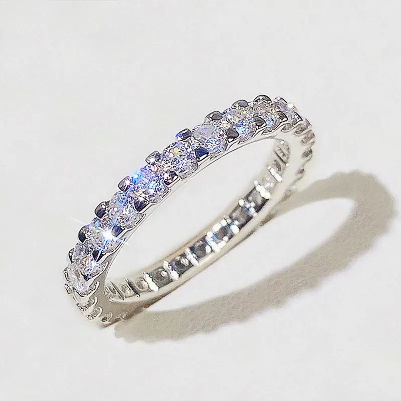 KissICON Kissicon Huitan CZ Promise Ring – Delicate Low Key