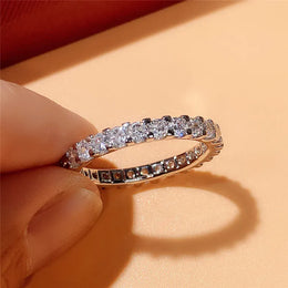 KissICON Kissicon Huitan CZ Promise Ring – Delicate Low Key