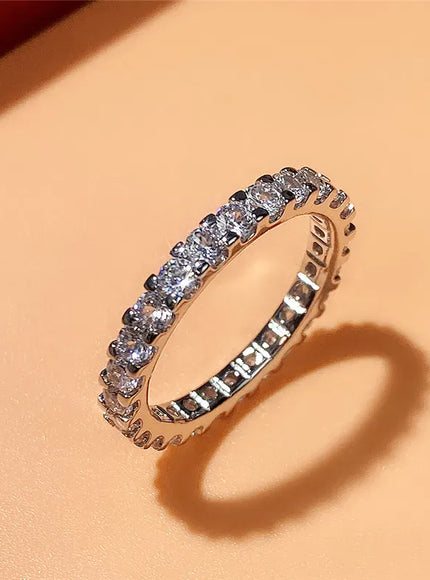 KissICON Kissicon Huitan CZ Promise Ring – Delicate Low Key