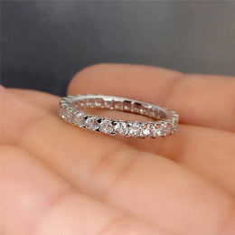 KissICON Kissicon Huitan CZ Promise Ring – Delicate Low Key