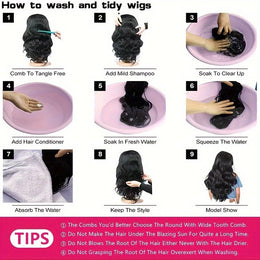 KissICON Kissicon Human Hair Bob Wig Bangs