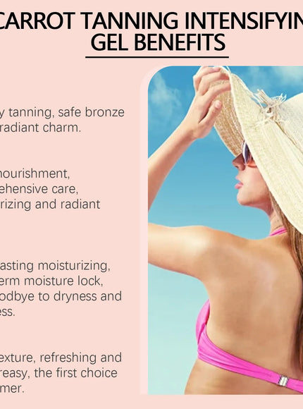 KissICON KissIcon Intensive Tanning Gel - Tan Enhancer For