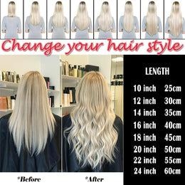 KissICON KissIcon Invisible Remy Hair Extensions - Seamless Fit