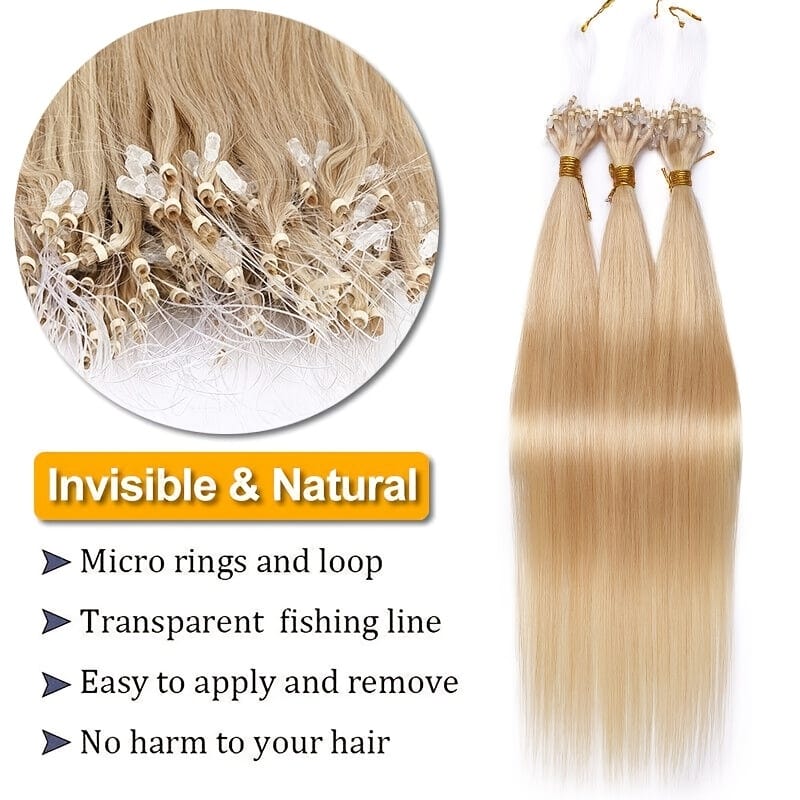 KissICON KissIcon Invisible Remy Hair Extensions - Seamless Fit
