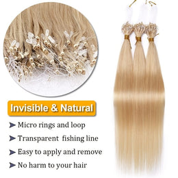 KissICON KissIcon Invisible Remy Hair Extensions - Seamless Fit