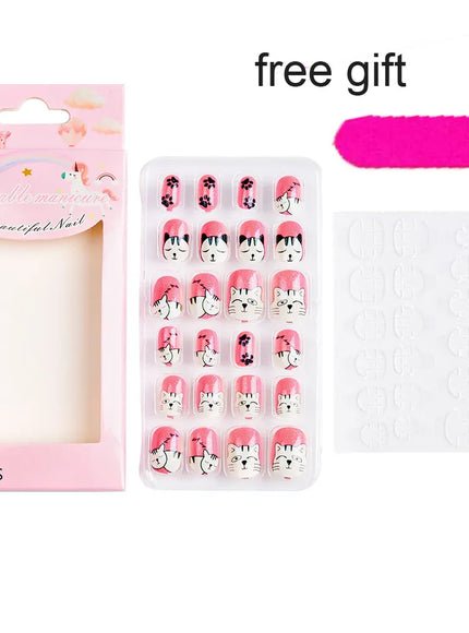 KissICON KissIcon Kids Cartoon Nail Tips - Detachable Press