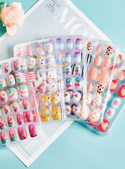 KissICON KissIcon Kids Cartoon Nail Tips - Detachable Press