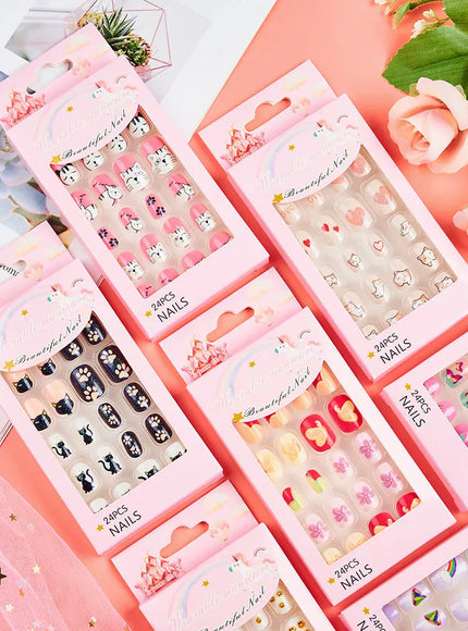 KissICON KissIcon Kids Cartoon Nail Tips - Detachable Press