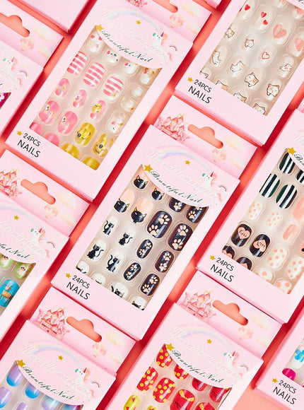 KissICON KissIcon Kids Cartoon Nail Tips - Detachable Press