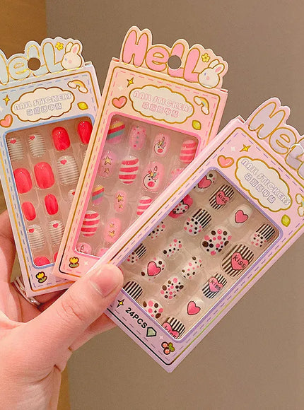 KissICON KissIcon Kids Cartoon Nail Tips - Detachable Press