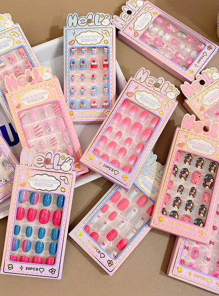 KissICON KissIcon Kids Cartoon Nail Tips - Detachable Press