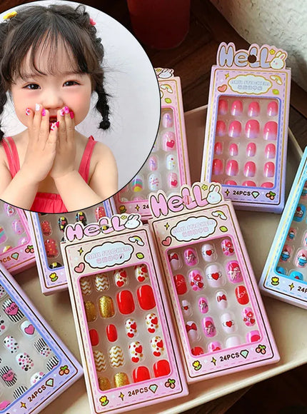 KissICON KissIcon Kids Cartoon Nail Tips - Detachable Press