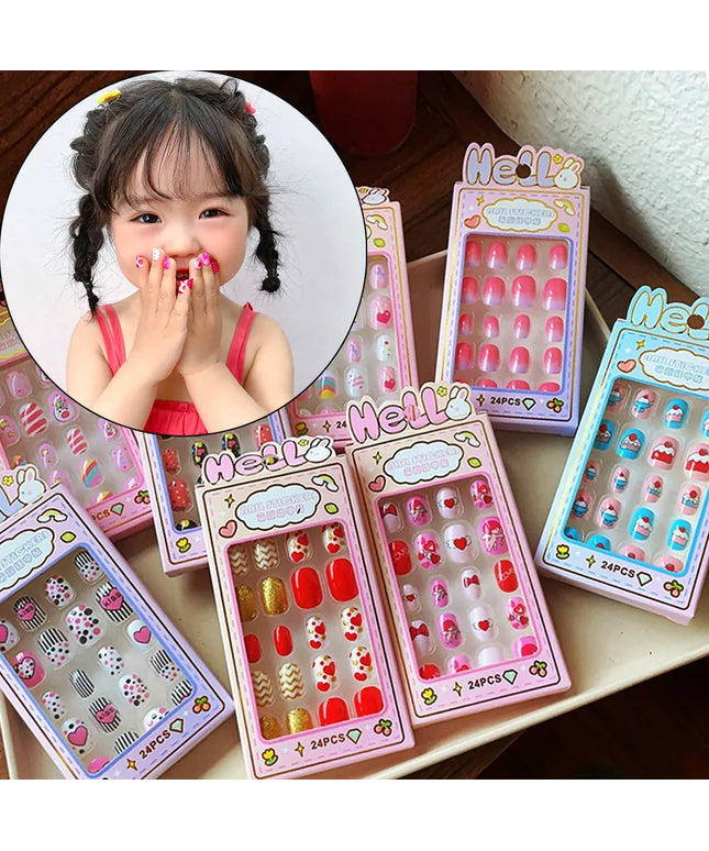 KissICON KissIcon Kids Cartoon Nail Tips - Detachable Press