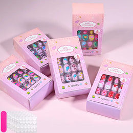 KissICON KissIcon Kids Cartoon Press On Nails - Jelly