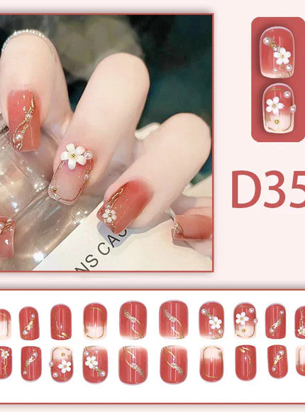 KissICON KissIcon Kids Cute Nails Set 24Pcs - Removable