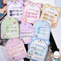 KissICON KissIcon Kids Kuromi Press On Nails With Jelly