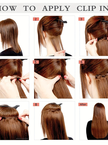 KissICON Kissicon Kinky Straight Clip In Wig