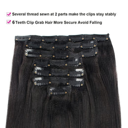 KissICON Kissicon Kinky Straight Clip In Wig